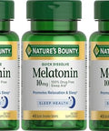 Nature'S Bounty Melatonin 10 Mg Quick Dissolve Tablets 45 Ea (Pack Of 3)