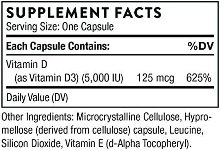 Thorne Magnesium Citramate and Vitamin D5000 Duo Heart Bones Muscles 60 To 90 Servings