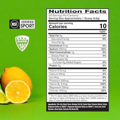 Bare Performance Nutrition Bpn Electrolytes Hydration Drink Mix & Go Gel Endurance Gel Apple Cinnamon Bundle