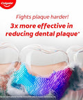 Colgate Total Plaque Release Toothpaste Tooth Paste With Amino Foam & Zinc Colgate Paste Toothpaste For Stronger Gums 3X More Effective At Fighting Plaque - Natural Mint (80Gm)(2.8 Ounce)