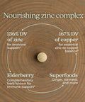 Chapter Zinc Supplement, Fermented Zinc Complex, One Daily For Immune Support + Skin Health, Mineral-Balancing Formula Rich In Copper, Easy To Swallow & Digest, 60 Count (2 Month Supply)