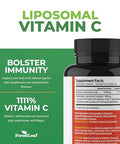 Forestleaf Immune Support Supplement With Vitamin C Quercetin For Immunity - Immune Boosters For Adults With Liposomal Vit C Quercetin & Stinging Nettle - 2 In 1 Immune System Defense Booster