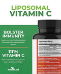 Forestleaf Immune Support Supplement With Vitamin C Quercetin For Immunity - Immune Boosters For Adults With Liposomal Vit C Quercetin & Stinging Nettle - 2 In 1 Immune System Defense Booster
