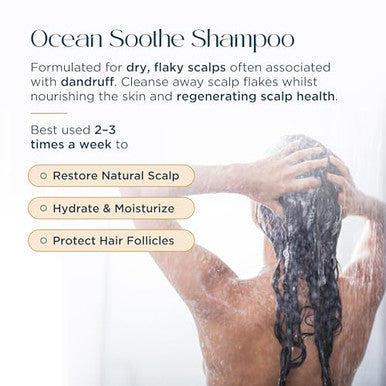 Abundant Natural Health Ocean Soothe Scalp Relief Bundle with Highly Concentrated Magnesium Salt for Dry and Flaky Skin, Quick Absorption, All Natural and Fragrance- Scalp Treatment