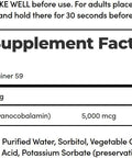 Nature's Bounty Super Strength B12 5000mcg 2 Oz (Pack of 2)