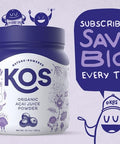 Kos Organic Acai Juice Powder - Usda Certified Organic, Plant Based Superfood Antioxidants, Superberry From Brazil, Great For Smoothies And Bowls, 0G Sugar, Vegan, Gluten-, Non-Gmo - 120 Servings
