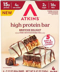 Atkins High Protein Bars Cookie Fusion Flavor 15G Of Protein 4G Net Carbs Keto Protein Bars Low Sugar 4 Count