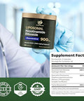 Nad+ Nicotinamide Riboside With Resveratrol & Quercetin Nmn Alternative Premium Anti-Aging Supplement For Energy, Focus, And Cellular Support 80 High-Purity Capsules 900Mg