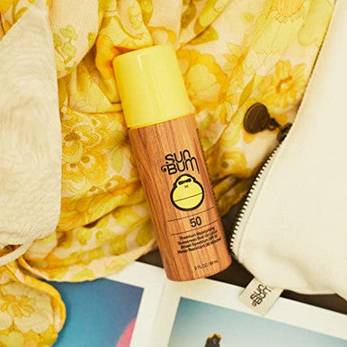 Sun Bum Original Spf 50 Roll-On Sunscreen Body Lotion Broad Spectrum Moisturizing Sunblock With Vitamin E Hawaii 104 Act Compliant (Octinoxate & Oxybenzone ) Travel Friendly 3 Oz