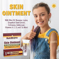 Nutribiotic â€“ Skin Ointment .5 Fl Oz With Gse Lysine Beeswax Ecea Goldenseal Vitamin E & More For Minor Skin Irritations & To Support Healthy Tissue Made Without Gluten & Gmos