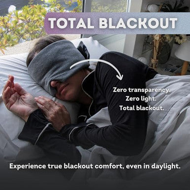 Changears Sleep Mask For Men Women 100% Light Blocking Comfortable Adjustable For All Head Sizes Breathable Eye Mask Ideal Blackout Sleep Mask For Side Sleepers Travel Airplane Nap Shift Work