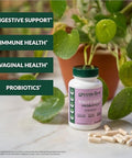 Greens First Women'S Health Probiotics Probiotic For Ph Balance 20 Billion Cfu Support For Digestive Immune & Vaginal Health Nongmo/Gluten/Dairy/Soy (30 Vegetable Capsules)