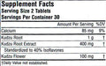 Planetary Herbals Kudzu Recovery 750mg - with Calcium - 60 Tablets