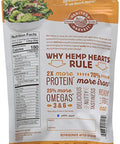 Manitoba Harvest Organic Hemp Seeds, 10g Plant Based Protein & 12g Omega 3 & 6 per Serving, Smoothies, Yogurt & Salad, Gluten Free & Non-GMO, Vegan Friendly, Kosher, Keto, Paleo, 16 Ounce (Pack of 6)