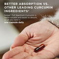 Solgar Full Spectrum Curcumin - 105 Licaps - Superior Absorption - Brain Joint & Immune Health - Vegan Gluten-Free Non-Gmo Dairy Free 105 Servings