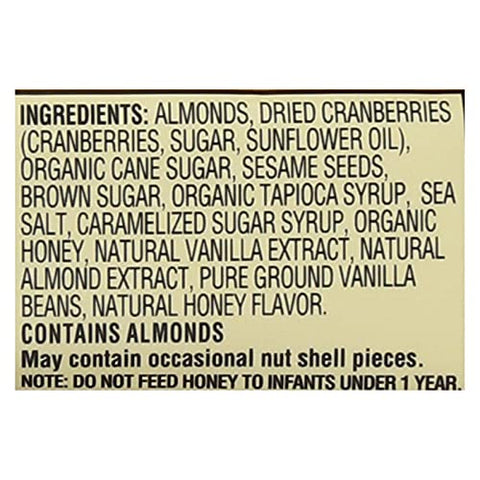 Sahale Snacks Almonds with Cranberries Honey Plus Sea Salt Glazed Nuts, 1.5 Ounce -- 9 per case.