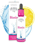 Buried Treasure Biotin Drops 120 Servings 2 oz Supports Hair Skin and Nails