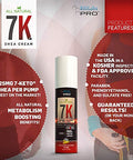 Biolabs Pro 7-Keto Dhea - Fat Burner - Natural 7K Dhea Cream - Metabolism Support - Maximum Strength Dhea Used By Men And Women For Lean Muscle And Fat Loss Support