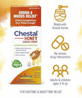 Boiron Chestal Honey Adult Cold And Cough Syrup For Nasal And Chest Congestion Runny Nose And Sore Throat Relief 6.7 Fl Oz (Pack Of 2)