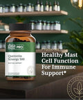Gaia Herbs Pro Quercetin Synergy 500 Immune System Support Supplement Cell Health Supplement With Quercetin Bromelain & Turmeric 100 Tablets (100 Servings)