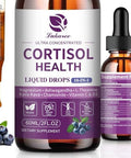 Lukaree Cortisol Supplements For Women 10 In 1 Cortisol Reducer Detox With Ashwagandha Ltheanine Kava Kava Magnesium Lower Cortisol Mood Focus Sleep Support 2 Fl.Oz Blueberry Flavor