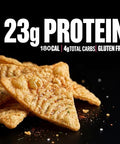 Legendary Foods Cheesy Nacho Protein Chips - Popped Tortilla Style - 23G High Protein 4G Carbs Low Sugar Gluten Free Keto Snack Packs - 10 Pack - Healthy Crunchy Chips