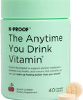 H PROOF The Anytime You Drink Vitamin 20 Servings Black Cherry
