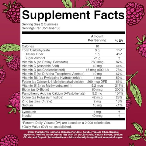 Maryruth'S Maryruth Organics Multivitamin For Men 40 Sugar Free Vegan Mens Vitamins Immune Support Daily Men'S Multivitamin Gummy Vitamins For Men 60 Count