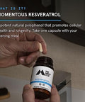 Momentous Resveratrol Supplement 450Mg - Trans-Resveratrol For Healthy Aging, Brain & Heart Support - Nsf Certified, Gmo-Free, Gluten Free, 30 Servings