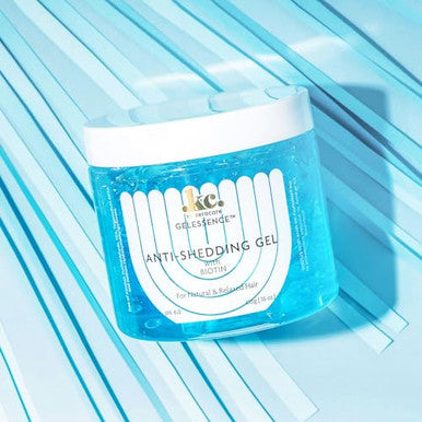 Keracare Gelessence Anti-Shedding Gel - 16 Ounce - With Biotin - Reduces Shedding And Breakage - Vegan - Flake - Adds Shine - Crunch - Nonstick Formula