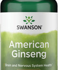 Swanson American Ginseng (Standardized) 300 Milligrams 120 Capsules