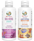 Maryruth'S Maryruth Organics Sea Moss Liposomal (Citrus Berry) & Collagen Booster (Maple Hot Cocoa) Clean Label Project Verified Vitamins For Energy Immunity And Overall Wellness Vegan Non-Gmo