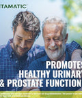 Vitamatic Saw Palmetto Extract For Men & Women 180 Veg Capsules - Made With Pumpkin Seed, Pygeum, Nettle Leaf - Made In The Usa - Promotes Healthy Prostate Function