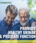 Vitamatic Saw Palmetto Extract for Men and Women 180 Veg Capsules Made with Pumpkin Seed Pygeum Nettle Leaf Made in The USA Promotes Healthy Prostate Function