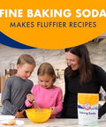 ARM & HAMMER Baking Soda Made in USA, Ideal for Baking, Pure & Natural, 2.7lb Bag