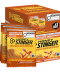 HONEY STINGER Organic Salted Caramel Waffles, 1.06 Ounce (Pack of 12)