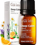 Gya Labs Deep Calm Essential Oil Blend For Relaxation & Emotional Balance - 0.34 Fl Oz - Calm Aromatherapy Oils For Diffusers Humidifiers Aromatherapy - Suitable For Work Home Or Personal Use