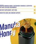 ManukaGuardÃ‚Â® Medical Grade Manuka Honey MGO 400+ | 100% Authentic New Zealand Manuka Honey | Healing Honey for Immunity Boost | 8.8 oz