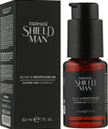 Farmasi Shield Man Beard & Moustache Oil With Amino Acids 30Ml / 1 Fl.Oz Lightweight Grooming Oil For Beard Softness Shine & Manageability Conditioning Formula For Men'S Facial Hair