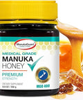 ManukaGuardÃ‚Â® Medical Grade Manuka Honey MGO 400+ | 100% Authentic New Zealand Manuka Honey | Healing Honey for Immunity Boost | 8.8 oz