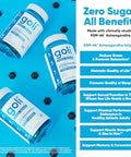 Goli Zero Sugar Ashwagandha & Vitamin D Maca L-Theanine Gummies No Artificial Sweeteners No Sugar Alcohols. Mixed Berry Ksm-66 Vegan Plant Based Non-Gmo Gluten- & Gelatin . (3)