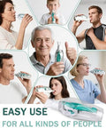 Defunx Breathing Exercise Device For Lungs - Flutter Valve Mucus Removal Device - Breath Trainer Green