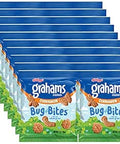 Cinnamon Graham Crackers Bug Bites, Made with Whole Grain, Delicious Snacks for the Whole Family, Stock up and Enjoy them (Pack of 20)