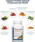 Dr. Whitaker'S Triveratrol Gold â€“ Healthy Aging Supplement With Resveratrol & Extracts Of Aloe Vera Green Tea And Turmeric â€“ Provides Antioxidant & Cardiovascular Support (60 Capsules)