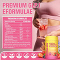 Noqonme Cutting Drink Mix Supports Energy & Gut Health With Magnesium Berberine Chromium 5-Htp Yerba Mate & Fos Sugar-Free Vegan Non-Gmo Strawberry A A 30 Servings