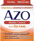 Azo Bladder Control With Goless Daily Supplement Helps Reduce Occasional Urgency & Complete Feminine Balance Daily Probiotics For Women