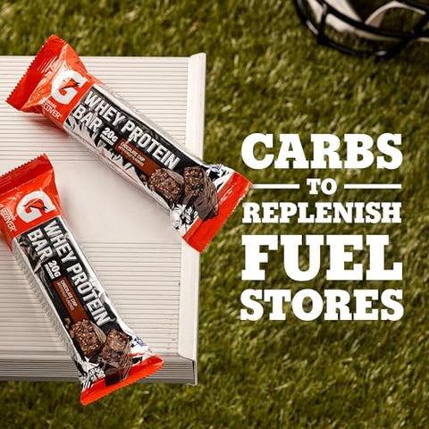 Gatorade Whey Protein Recover Bars Chocolate Chip 2.8 Oz 6 Ct