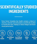 Force Factor Complete Eye Health Clinical Strength Eye Vitamins With Lutein & Zeaxanthin To Support Vision Eye Function And Bluelight Protection Eye Health Supplements For Adults 60 Capsules