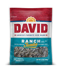 David, Seeds Roasted and Salted Ranch Jumbo Sunflower Seeds, Keto Friendly, 5.2 Ounce