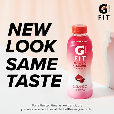 Gatorade Fit Electrolyte Beverage,Healthy Real Hydration,New 2.0 4 Flavor Variety Pack,16.9.oz Bottles,(Pack of 24)